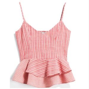 Heartloom Wachovia Peplum Cotton Top